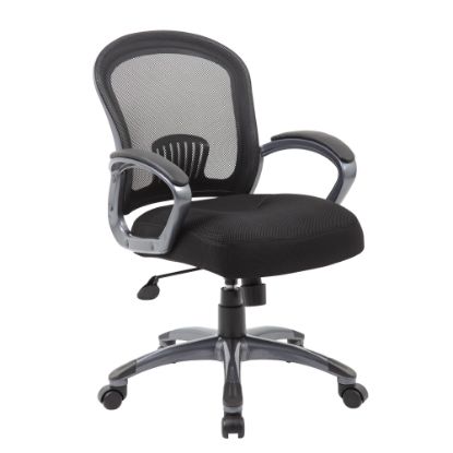 Picture of Boss Office Products Mesh Mid-Back Task Chair, Black