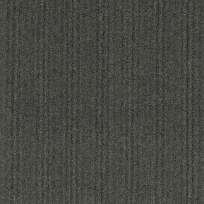 Picture of Foss Floors Ridgeline Peel & Stick Carpet Tiles, 24in x 24in, Black Ice, Set Of 15 Tiles