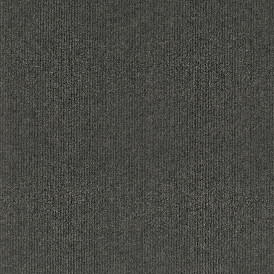 Picture of Foss Floors Ridgeline Peel & Stick Carpet Tiles, 24in x 24in, Black Ice, Set Of 15 Tiles