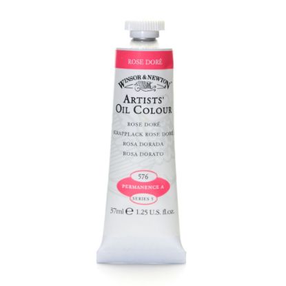 Picture of Winsor & Newton Artists Oil Colors, 37 mL, Rose Dore, 576