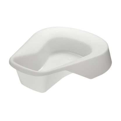 Picture of Medline Pontoon Bedpans, 1.77 Qt, Clear, Pack Of 20