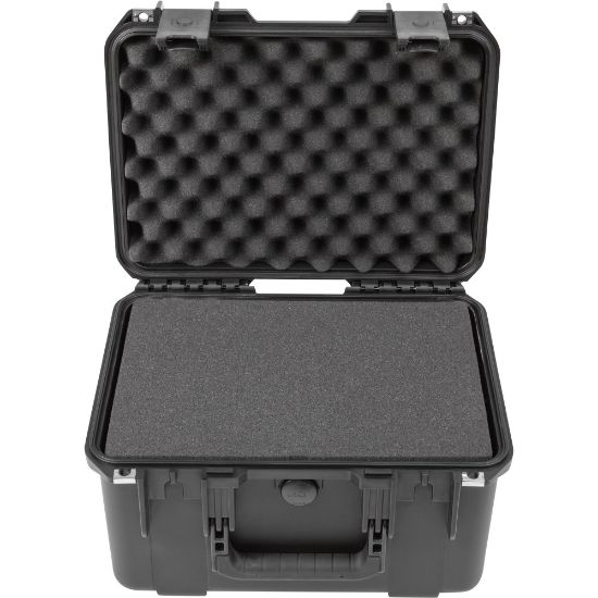 Picture of SKB Cases iSeries Injection-Molded Mil-Standard Waterproof Case With Foam, 15inH x 10-1/2inW x 5-7/8inD, Black