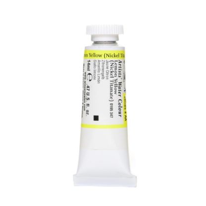 Picture of Winsor & Newton Professional Watercolors, 14 mL, Lemon Yellow Hue, 347