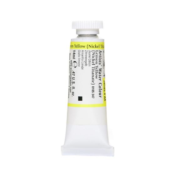 Picture of Winsor & Newton Professional Watercolors, 14 mL, Lemon Yellow Hue, 347