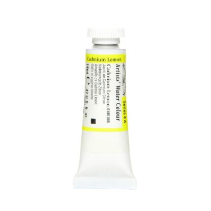 Picture of Winsor & Newton Professional Watercolors, 14 mL, Cadmium Lemon, 86