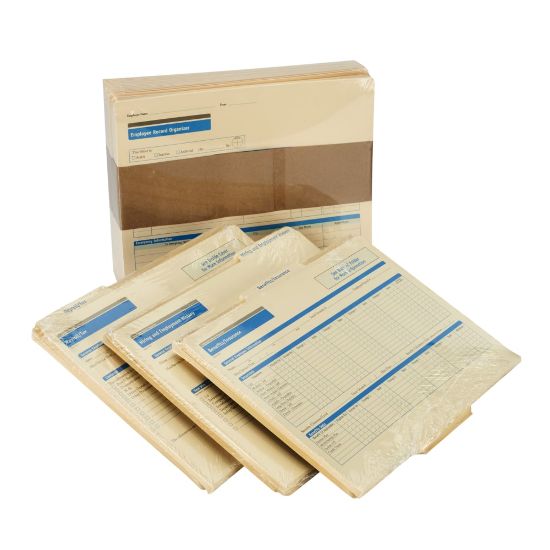 Picture of ComplyRight Employee Record Organizer 3-Folder Sets, Pack Of 25