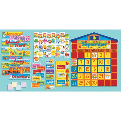 Picture of Scholastic School House Calendar Bulletin Board