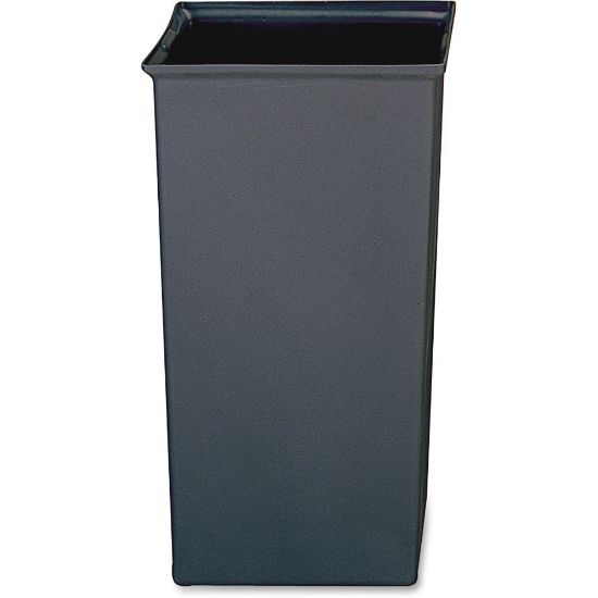 Picture of Rubbermaid Commercial 35G Ranger Rigid Liner - 24.50 gal Capacity - 16.25in Width x 28.50in Length x 16.25in Depth - Gray - Plastic - 1Each - Waste Disposal