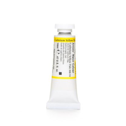 Picture of Winsor & Newton Professional Watercolors, 14 mL, Cadmium Yellow Pale, 118