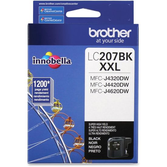 Picture of Brother LC207 Black Super-High-Yield Ink Cartridge, LC207BK