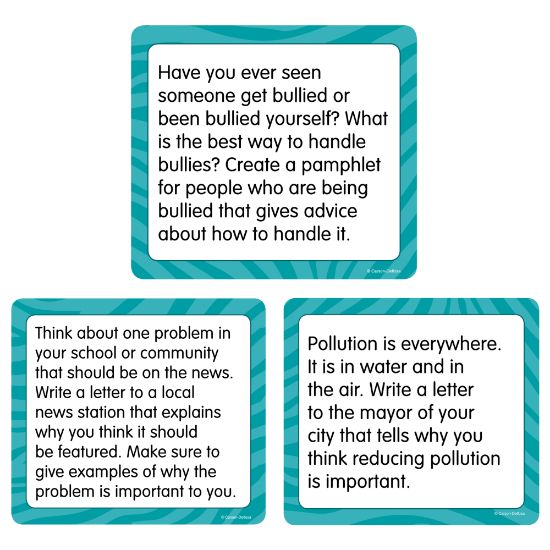 Picture of Carson-Dellosa Story Starters: Opinion Curriculum Cut-Outs, 6in x 6 1/2in, Pack of 36