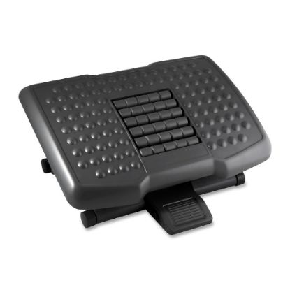 Picture of Kantek Premium Ergonomic Footrest, 4inH x 18inW x 13inD, Black