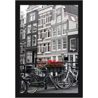 Picture of Amanti Art Picture Frame, 39in x 27in, Matted For 24in x 36in, Avon Black