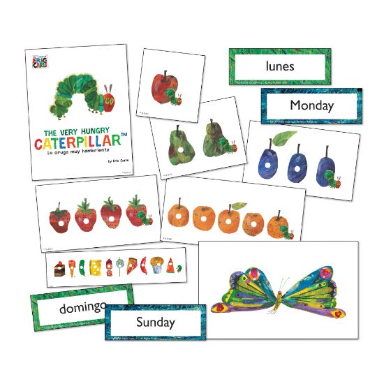 Picture of Carson-Dellosa Eric Carle The Very Hungry Caterpillar Learning Cards, Set Of 87