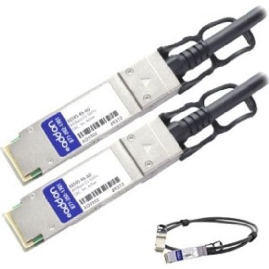 Picture of AddOn NetAPP X6595-R6 Compatible TAA Compliant 40GBase-CU QSFP+ to QSFP+ Direct Attach Cable (Active Twinax, 3m) - 100% compatible and guaranteed to work