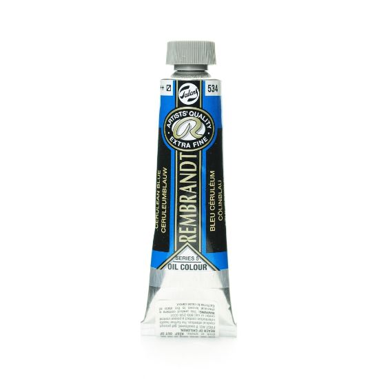 Picture of Rembrandt Artists Oil Colors, 40 mL, Cerulean Blue, 534