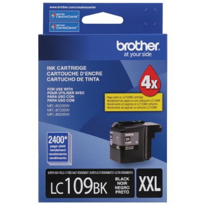 Picture of Brother LC109 Black Super-High-Yield Ink Cartridge, LC109BK, LC109BKS