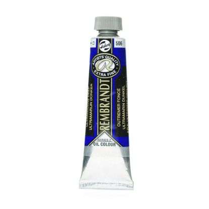 Picture of Rembrandt Artists Oil Colors, 40 mL, Ultramarine Deep, 506, Pack Of 2