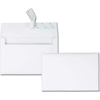 Picture of Quality Park A9 Redi-Strip Invitation And Greeting Card Envelopes, Self-Adhesive, White, Box Of 100