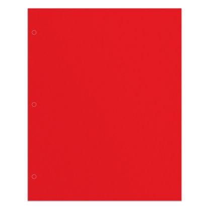 Picture of Office Depot Brand 2-Pocket School-Grade Paper Folder, Letter Size, Red