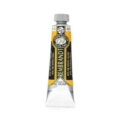 Picture of Rembrandt Artists Oil Colors, 40 mL, Stil De Grain Yellow, 251