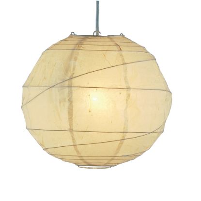 Picture of Adesso Orb Pendant Ceiling Lamp, 24inW, Large, Natural