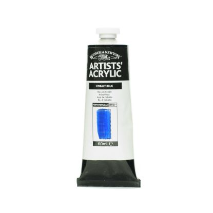 Picture of Winsor & Newton Professional Acrylic Colors, 60 mL, Cobalt Blue, 178