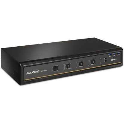 Picture of Vertiv Avocent SwitchView Desktop KVM | 4 Port | Dual Head | Universal Connector | TAA Compliant (SV340DPH-400) - Desktop KVM Switches | Zero Delay Switching | Universal Video Connector | USB Port | TAA Compliant