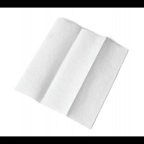 Picture of Medline Green Tree Basics Multi-Fold 1-Ply Paper Towels, 250 Sheets Per Pack, Pack Of 16 Packs