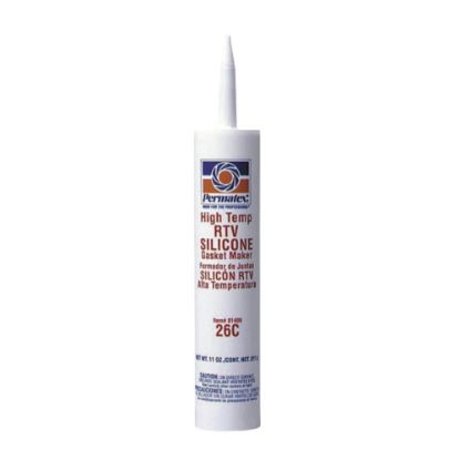 Picture of High-Temp Red RTV Silicone Gasket, 11 oz Cartridge, Red