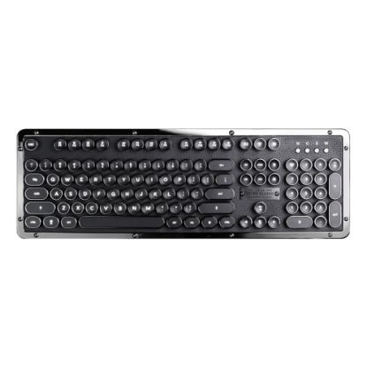 Picture of Azio Retro Classic Wireless Keyboard, Full Size, Onyx