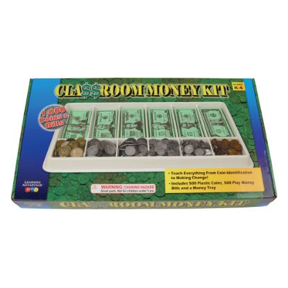 Picture of Learning Advantage 1,000-Piece Play Money Kit