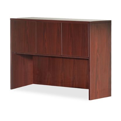 Picture of Lorell Essentials Series Hutch, 60inW, Mahogany