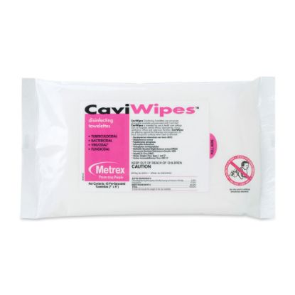 Picture of Unimed CaviWipes FlatPack Surface Disinfectant Wipes, Pack Of 45