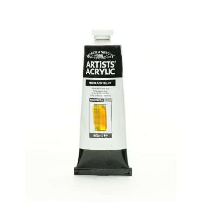 Picture of Winsor & Newton Professional Acrylic Colors, 60 mL, Nickel Azo Yellow, 439, Pack Of 2