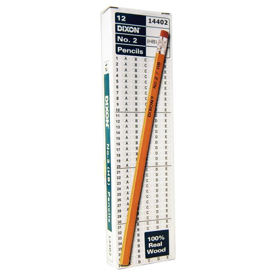 Picture of Dixon Pencils, #2 Soft Lead, Box Of 12