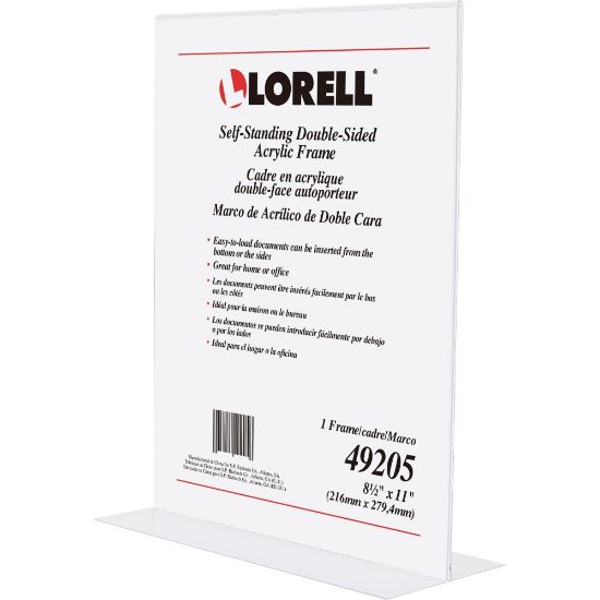 Picture of Lorell Stand-Up Sign Holder 11inH x 8 1/2inW