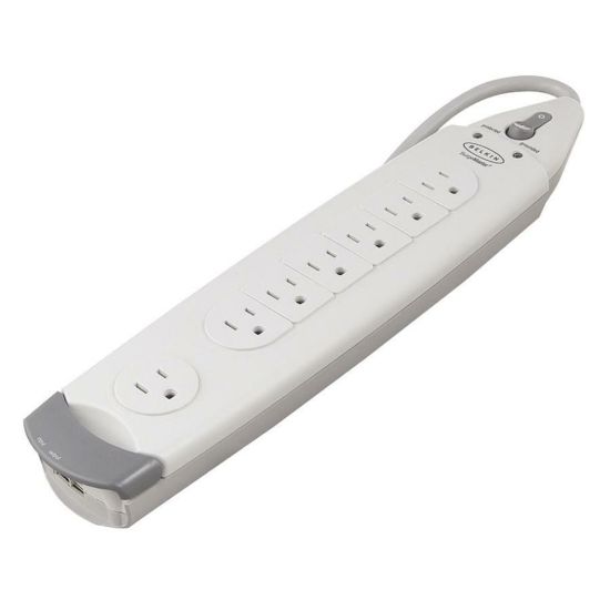 Picture of Belkin SurgeMaster Home Grade Surge Protector, 7 Outlets, 6-Foot Cord, 1045 Joules