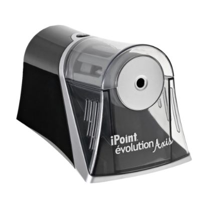 Picture of Acme United iPoint Evolution Axis Single-Hole Desktop Sharpener, Silver