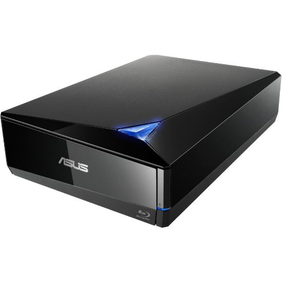 Picture of Asus Turbo Drive BW-16D1X-U Blu-ray Writer - External - Black - BD-R/RE Support - 40x CD Read/40x CD Write/24x CD Rewrite - 16x BD Read/16x BD Write/2x BD Rewrite - 16x DVD Read/16x DVD Write/8x DVD Rewrite - Quad-layer Media Supported - USB 3.0