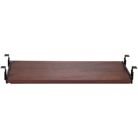 Picture of Lorell Laminate Universal Keyboard Tray, Cherry