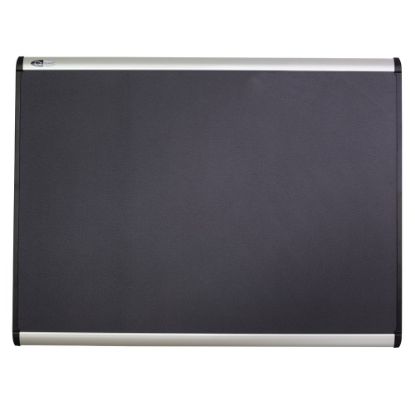 Picture of Quartet Prestige Plus Magnetic Fabric Bulletin Board, 72in x 48in, Aluminum Frame With Silver Finish