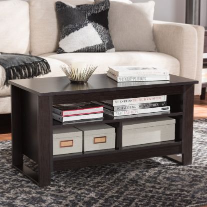 Picture of Baxton Studio Lilia Coffee Table, Espresso