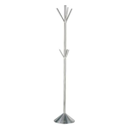 Picture of Adesso Pegs Coat Rack, 68inH x 12inW x 12inD, Satin Steel