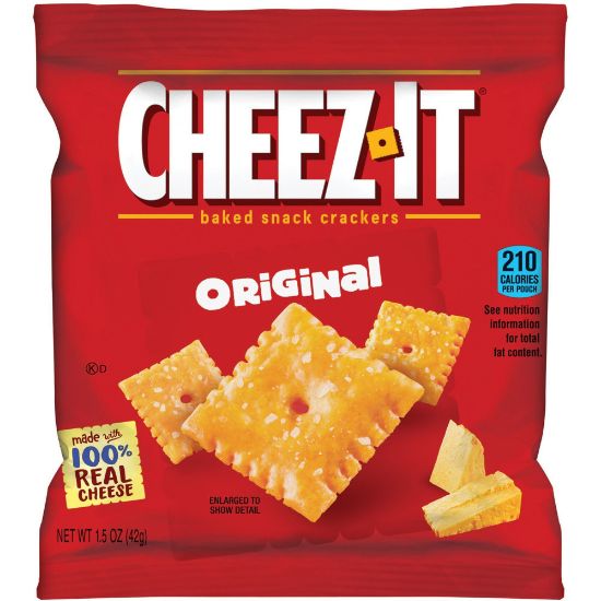 Picture of Keebler Cheez-It Crackers, 1.5 Oz, Pack Of 8