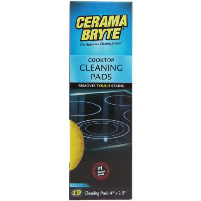 Picture of Cerama bryte Ceramic Cooktop Surface Cleaner - For Glass, Ceramic - 10 / Box