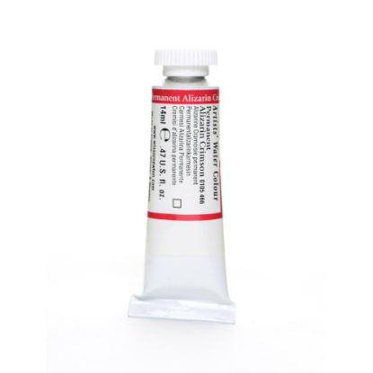 Picture of Winsor & Newton Professional Watercolors, 14 mL, Permanent Alizarin Crimson, 466