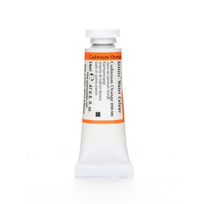 Picture of Winsor & Newton Professional Watercolors, 14 mL, Cadmium Orange, 89