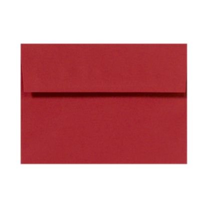 Picture of LUX Invitation Envelopes, A6, Peel & Press Closure, Ruby Red, Pack Of 250