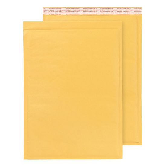 Picture of Office Depot Brand Self-Sealing Bubble Mailers, Size 7, 14 1/2in x 19 1/8in, Box Of 50